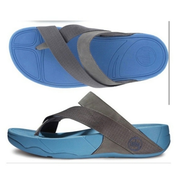 Fitflop Shoes - FitFlop Sling Sport Sandals Smoky Grey size 8